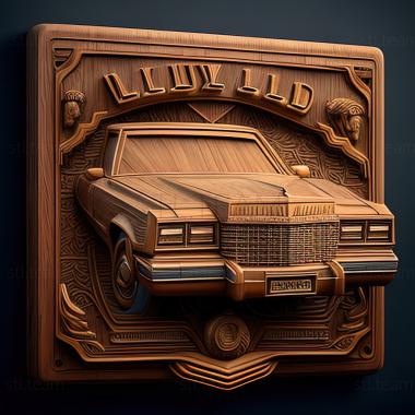 3D model Cadillac Deville 1977  1984 (STL)